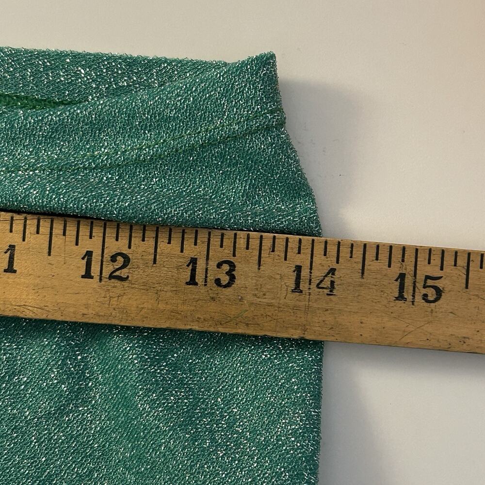 Mermaidcore Aqua Glitter Swim Set Sarong Skirt Cover Up Beach Resort Festival - Picture 5 of 16
